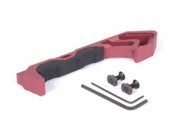 Empuñadura TD MOD de aluminio CNC para guardamanos M-LOK - Roja [JJ Airsoft]
