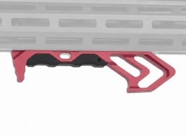 Empuñadura TD MOD de aluminio CNC para guardamanos M-LOK - Roja [JJ Airsoft]