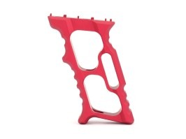 Empuñadura TD minivert CNC para montaje KeyMod / M-LOK - rojo [JJ Airsoft]