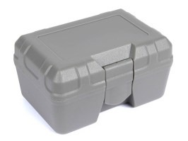 Maletín táctico de almacenamiento - Pequeño, negro (135 x 95 x 68 mm) - Gris [JJ Airsoft]