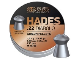 Diabolos HADES 5,50mm (cal .22) / 1,030g - 250pcs [JSB Match Diabolo]