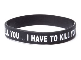 Pulsera de silicona SI TE LO DIGO [JTG]