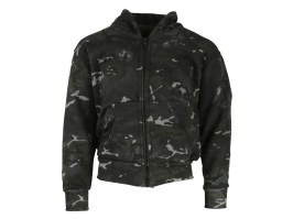 Sudadera con capucha para niños - BTP Negro, talla 7-8 años (XS) [KOMBAT Kids]