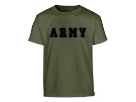 Camiseta niño ARMY - Oliva, talla 7-8 años (S) [KOMBAT Kids]