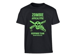 Camiseta niño ZOMBIE APOCALYPSE - Negro [KOMBAT Kids]
