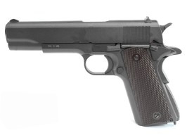 Pistola de airsoft 1911 CO2, full metal, blowback - negra [KWC]