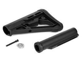 Culata DELTA con tubo para M4 AEG - negro [Lancer Tactical]