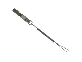 Cuerda de seguridad Medium combo con anilla en D y fastex - Oliva [M-Tac]