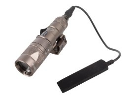 M300W Mini Linterna LED Scout con Función Estroboscópica con Montura RIS - Tierra oscura [Night Evolution]