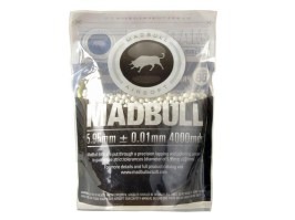 Airsoft BBs MadBull Precision 0,20g 4000pcs - blanco [MadBull]