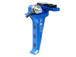 CNC alumínium Advanced Speed Trigger (E stílus) EVO-3-hoz - kék [MAXX Model]