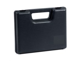 Estuche rígido para pistola (22 x 18 x 5,5 cm) - negro (2022) [Negrini]
