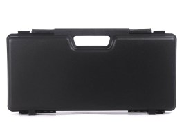 Estuche rígido para pistola (44 x 19 x 8 cm) - negro (2016 SEC) [Negrini]