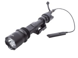 Linterna Táctica LED M961 de Alto Brillo con Montura RIS - Negra [Night Evolution]