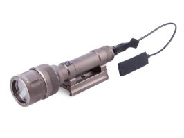 M620V Linterna LED Táctica con Función Estroboscópica con Montura RIS - Tierra oscura [Night Evolution]