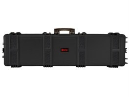 Funda de fusil XL VELCRO 130x32x12,5cm (Wave) - Negro [Nuprol]