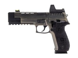 Pistola de airsoft GBB VP26X Red Dot, Aluminio cepillado [Vorsk]