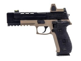 Pistola de airsoft GBB VP26X Red Dot, Black-TAN [Vorsk]