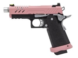 Pistola de airsoft GBB Hi-Capa 3.8 PRO, rosa [Vorsk]