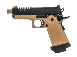 Pistola de airsoft GBB Hi-Capa 3.8 PRO, negra-TAN [Vorsk]