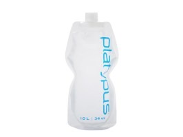 Botella blanda 1,0l Platy logo transparente [Platypus]