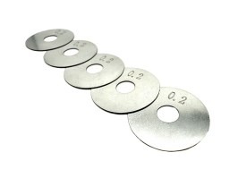Calzos de caja de cambios INOX (20*5,5*0,2mm) - 5pcs [RetroArms]