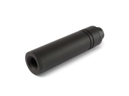 Silenciador metálico 110 x 27mm con adaptador de 11mm (SL00321A) [SLONG Airsoft]