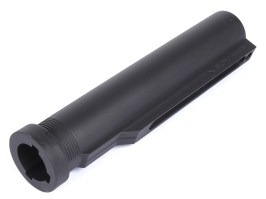Tubo de culata retráctil M4 de fibra de nailon - Negro [SLONG Airsoft]
