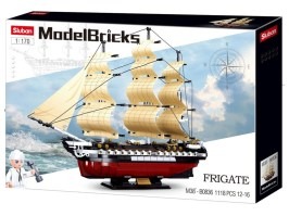 Modelo en Ladrillo M38-B0836 Fragata USS 1:170 [Sluban]