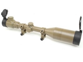 visor luminoso 3-9x50E con parasol - FDE [Snow Wolf]