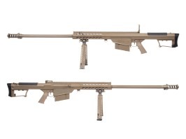 M107 BARRETT (SW-013), full metal, con bípode - TAN [Snow Wolf]