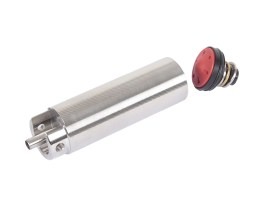 Cilindro de acero con culata integrada y cabeza de pistón silenciosa - completo, V2 [Snow Wolf]