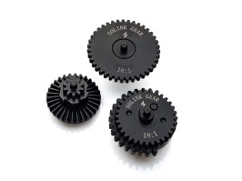 CNC Juego de engranajes 18:1 para SR25 con pistón de 19 dientes [SOLINK]