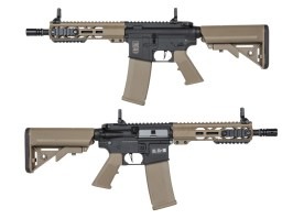 Rifle de airsoft SA-F08 FLEX™ HAL ETU - Negro / TAN [Specna Arms]