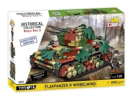 WW II Flakpanzer IV Wirbelwind (1:28), Edición Ejecutiva [Cobi]