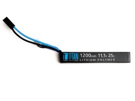 Batería Li-Po 11,1V 1200mAh 25C - AK Stick con el Tamiya [TITAN]