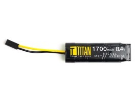 Batería NiMH 8,4V 1700mAh - Bloque con el Tamiya [TITAN]