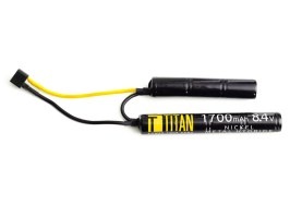 Batería NiMH 8,4V 1700mAh - Mini CQB con el Dean [TITAN]