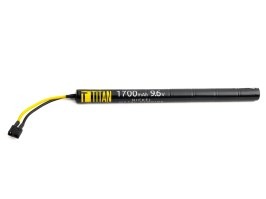 Batería NiMH 9,6V 1700mAh - Mini AK stick with the Dean [TITAN]