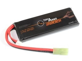 Batería Li-Po 7,4V 2200mAh 25C/35C - Mini Block [TopArms]