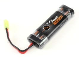 Batería NiMH 9,6V 1600mAh - Mini bloque [TopArms]