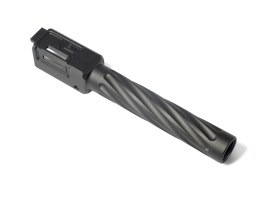 CNC Cañón exterior fijo para TM/WE G 17/18C Gen.3, rosca 11mm - Negro [TTI AIRSOFT]