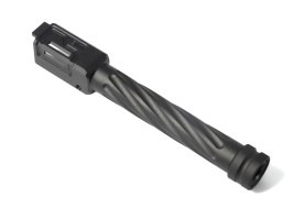 CNC Cañón exterior fijo para TM/WE G 17/18C Gen.3, rosca -14mm - Negro [TTI AIRSOFT]