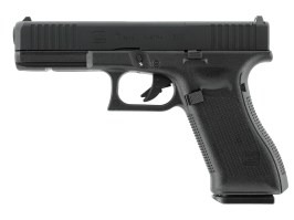 Pistola de airsoft Glock 17 Gen.5 MOS, corredera metálica, CO2, blowback - Negra [UMAREX]