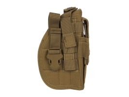 Universal pistol belt/MOLLE holster with mag pouch - Dark Earth [AITAG]