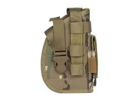 Universal pistol belt/MOLLE holster with mag pouch - Multicam [AITAG]