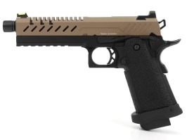 Pistola de airsoft GBB Hi-Capa 5.1, corredera TAN [Vorsk]