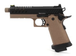 Pistola de airsoft GBB Hi-Capa 4.3, Negro-TAN [Vorsk]