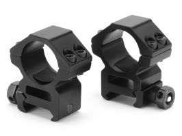 soportes de visores de 25,4 mm para carriles RIS - medio [Vector Optics]