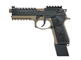 Pistola Airsoft GBB VM9 Osiris, GBB - Negro/TAN [Vorsk]